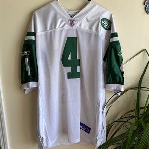 NFL Brett Favre On Field New York Jets Football Jersey